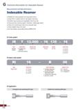 1110 G Technical Information for Indexable Reamer Mass production and High performance Indexable Reamer Suitable for mass production and high performa Каталог KORLOY 2020 Режущий и вспомогательный инструмент для станков ЧПУ и универсальных Фрезы с СМП Сверла твердосплавные Резцы токарные Пластины сменные режущие Стр. G110