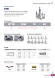 1169 Technical Information for DSK Slim type collet chuck DSK ' Balancing G6 3 available for machining at max 15,000RPM ' Minimized tool vibration dur Каталог KORLOY 2020 Режущий и вспомогательный инструмент для станков ЧПУ и универсальных Фрезы с СМП Сверла твердосплавные Резцы токарные Пластины сменные режущие Стр. I31