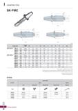1218 I DAMPING PRO SK-FMC Fig 2 Fig 3 (mm) Designation Cutter dia 0D L L1 0C 0C2 H W K G Fig a KDP-SK40 - FMC22 - 210 50/63 22 210 183 0 48 49 5 19 10 Каталог KORLOY 2020 Режущий и вспомогательный инструмент для станков ЧПУ и универсальных Фрезы с СМП Сверла твердосплавные Резцы токарные Пластины сменные режущие Стр. I80