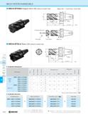 1052 MECH INTERCHANGEABLE MECH-BT50SA Integral Arbor Set (without Coolant Hole) Base Unit / 1 Front Piece / Arbor Bolt BT50 101 8mm Toolholder Structu Каталог KYOCERA 2019 Инструмент для металлообработки Сверла по металлу для станков из твердого сплава Токарные державки со сменными пластинами Корпусные фрезы с СМП Запасные части Стр. M82