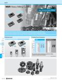 1076 MSR Notched inserts reduce cutting forces, and enable high feed rates by reducing chatter Improved chip evacuation and low cutting forces due to Каталог KYOCERA 2019 Инструмент для металлообработки Сверла по металлу для станков из твердого сплава Токарные державки со сменными пластинами Корпусные фрезы с СМП Запасные части Стр. M106