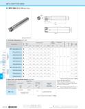 1108 MFH-RAPTOR MINI MFH Mini End Mill (inch Size) Toolholder Dimensions (Inch Size) 45°-70° Lead Angle 75° Lead Angle 90788° Lead Angle High Feed Cut Каталог KYOCERA 2019 Инструмент для металлообработки Сверла по металлу для станков из твердого сплава Токарные державки со сменными пластинами Корпусные фрезы с СМП Запасные части Стр. M138
