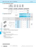 1128 MSTA SLOT MILL (SELF-CLAMPING) SLT INSERT Insert Identification System SLT 16 15 S KB Insert Symbol Edge Width Symbol Edge Width 16 1 60mm 22 2 2 Каталог KYOCERA 2019 Инструмент для металлообработки Сверла по металлу для станков из твердого сплава Токарные державки со сменными пластинами Корпусные фрезы с СМП Запасные части Стр. M158
