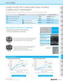 1153 RAD-8 (MRW) Longer tool life with a wide insert lineup including 4 grades and 3 chipbreakers Available for Steel, Stainless Steels, Cast Iron, an Каталог KYOCERA 2019 Инструмент для металлообработки Сверла по металлу для станков из твердого сплава Токарные державки со сменными пластинами Корпусные фрезы с СМП Запасные части Стр. M183