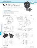 1172 API RING GROOVER API Ring Groover Kyocera is the only choice for economical ring groovers Featuring an integral shank for maximum rigidity, Kyoce Каталог KYOCERA 2019 Инструмент для металлообработки Сверла по металлу для станков из твердого сплава Токарные державки со сменными пластинами Корпусные фрезы с СМП Запасные части Стр. M202