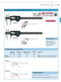 31 Цифровые специализированные штангенциркули Mahr MarCal 16 EWR-S 4103075 MarCal 16 EWR-SM 4103076 с заостренными и игольчатыми измерительными губк Каталог MAHR 2013 Измерительный инструмент и контрольно-измерительные приборы и оборудование для машиностроения и металлообработки Стр. 1-15