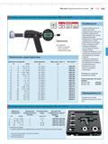 97 Нутромер микрометрический самоцентрирующийся Mahr Micromar 844 A пистолетного типа с цифровым отсчет. устройством L Для измерения сквозных отверс Каталог MAHR 2013 Измерительный инструмент и контрольно-измерительные приборы и оборудование для машиностроения и металлообработки Стр. 3-29