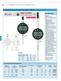 124 Цифровые индикаторы Mahr MarCator 1086 R 1086 ZR с шагом дискретности 0001 мм IP42 TOL а 50 мм размеры Диапазон измеренийa b c мм (дюйм) мм 125 ( Каталог MAHR 2013 Измерительный инструмент и контрольно-измерительные приборы и оборудование для машиностроения и металлообработки Стр. 5-8