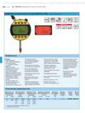 146 Цифровая измерительная головка Mahr Millimess 2100 с подсветкой заднего фона ABS System IP54 TOL MAX MIN MarConnect Digimatic Особенности Функции Каталог MAHR 2013 Измерительный инструмент и контрольно-измерительные приборы и оборудование для машиностроения и металлообработки Стр. 6-4