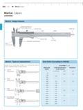 28 Mahr 1-2 MarCal Calipers MarCal Calipers OVERVIEW MarCal - Design Features Measuring blades for 'inside measurement Locking screw Depth bar Lin Каталог MAHR 2014 Измерительные инструменты и приборы для линейно-угловых измерений Стр. 1-2 ENG