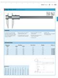 53 Mahr Caliper MarCal 18 NA lightweight construction Features To reduce the overall weight the slide and beam are made from aluminum and are coat Каталог MAHR 2014 Измерительные инструменты и приборы для линейно-угловых измерений Стр. 1-27 ENG