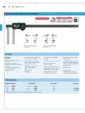 56 Universal Digital Caliper Mahr MarCal 18 EWR-V Measuring anvils for external measurements Measuring anvils for internal measurements Features F Каталог MAHR 2014 Измерительные инструменты и приборы для линейно-угловых измерений Стр. 1-30 ENG