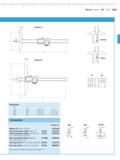 61 MarCal Calipers M 1-35 Mahr Dimensions mm a b c 100 268 85 x 8 5 16 x 3 200 281 100 x 8 7 11 5 x 3 6 300 381 150 x 8 7 11 5 x 3 6 Accessories B Каталог MAHR 2014 Измерительные инструменты и приборы для линейно-угловых измерений Стр. 1-35 ENG