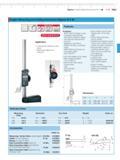 83 Digimar Height Measuring Instruments 2-19 Mahr Height Measuring and Scribing instrument Digimar 814 SR t 1D MarConnect Features Application Scr Каталог MAHR 2014 Измерительные инструменты и приборы для линейно-угловых измерений Стр. 2-19 ENG