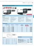 89 Micromar Micrometers M 3-5 Mahr + Digital Micrometer Micromar 40 EWR with data output Features Functions RESET (Zero setting the display for Re Каталог MAHR 2014 Измерительные инструменты и приборы для линейно-угловых измерений Стр. 3-5 ENG