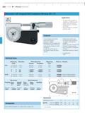 100 Mahr 3-16 Micromar Micrometers Micrometer with integrated Dial Comparator Micromar 40 F FC Applications For rapid measurements of diameters of Каталог MAHR 2014 Измерительные инструменты и приборы для линейно-угловых измерений Стр. 3-16 ENG