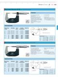103 Micromar Micrometers 3-19 Mahr Micrometer Micromar 40 AB with reduced measuring faces Features For measuring recesses grooves etc Hard lacquere Каталог MAHR 2014 Измерительные инструменты и приборы для линейно-угловых измерений Стр. 3-19 ENG