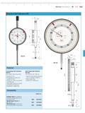 173 MarCator Dial Indicators M 5-35 (ftflahr) Precision Dial Indicators 810 08 h6 810 sv w Features Long Range Dial Indicator 810 Sv with larger me Каталог MAHR 2014 Измерительные инструменты и приборы для линейно-угловых измерений Стр. 5-35 ENG