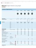 174 Mahr 5-36 MarCator Digital Indicators MarCator Digital Indicators (Long range) OVERVIEW Functions of Digital Indicators 1075 R 1075 R 1075 R 10 Каталог MAHR 2014 Измерительные инструменты и приборы для линейно-угловых измерений Стр. 5-36 ENG