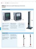 222 Mahr 7-2 Millimar Electrical Length Measuring Instruments Millimar Electrical Length Measuring Instruments OVERVIEW Evaluation Instruments Comp Каталог MAHR 2014 Измерительные инструменты и приборы для линейно-угловых измерений Стр. 7-2 ENG