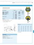 315 MaraMeter Indicating Measuring Instruments for Outside Dimensions 9-9 Mahr Indicating Instruments All indicating instruments that has a 8 mm mo Каталог MAHR 2014 Измерительные инструменты и приборы для линейно-угловых измерений Стр. 9-9 ENG