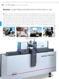 454 Mahr 14-6 Precimar Precision Length Metrology Precimar Length Measuring Machines for Every Area of Use Length metrology is used today in the mo Каталог MAHR 2014 Измерительные инструменты и приборы для линейно-угловых измерений Стр. 14-6 ENG