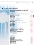 462 MarSurf Surface Measuring Instruments and Systems Mahr + MarSurf Surface Metrology MarSurf Surface Metrology System - The right solution for ev Каталог MAHR 2014 Измерительные инструменты и приборы для линейно-угловых измерений Стр.  ENG