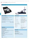 487 Mahr 15-26 MarSurf Surface Measuring Instruments and Systems MarSurf M 400 The Best of the Mobiles Scope of Delivery Evaluation unit MarSurf M Каталог MAHR 2014 Измерительные инструменты и приборы для линейно-угловых измерений Стр. 15-26 ENG