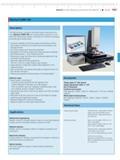 508 MarSurf Surface Measuring Instruments and Systems 15-47 Mahr MarSurf CWM 100 Description The high-precision computer-controlled optical measuri Каталог MAHR 2014 Измерительные инструменты и приборы для линейно-угловых измерений Стр. 15-47 ENG
