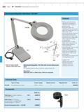 545 Mahr 18-4 MarVision Optical Measuring Instruments Illuminated Magnifier MarVision 130 WR Features % 130 WR ' 7 % 0245 Not for Sale in North Ame Каталог MAHR 2014 Измерительные инструменты и приборы для линейно-угловых измерений Стр. 18-4 ENG