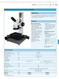 550 MarVision Optical Measuring Instruments M 18-9 Mahr Workshop Measuring Microscope MarVision MM 200 Applications For measuring distances and ang Каталог MAHR 2014 Измерительные инструменты и приборы для линейно-угловых измерений Стр. 18-9 ENG