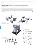 575 Mahr 20-2 MarSolution Customer Specific Metrology MarSolution Measuring Units Based on Millimar Standard Components The use of Millimar Standar Каталог MAHR 2014 Измерительные инструменты и приборы для линейно-угловых измерений Стр. 20-2 ENG