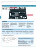 82 Универсальный микрометр Mahr с цифровым отсчетным устройством Micromar 40 EWV ABS IP52 Особенности Функции Каталог MAHR 2016 Измерительный инструмент и контрольно-измерительное обрудование для машиностроительных предприятий Микрометры Индикаторы Штангенциркули Микроскопы Стр. 3-8