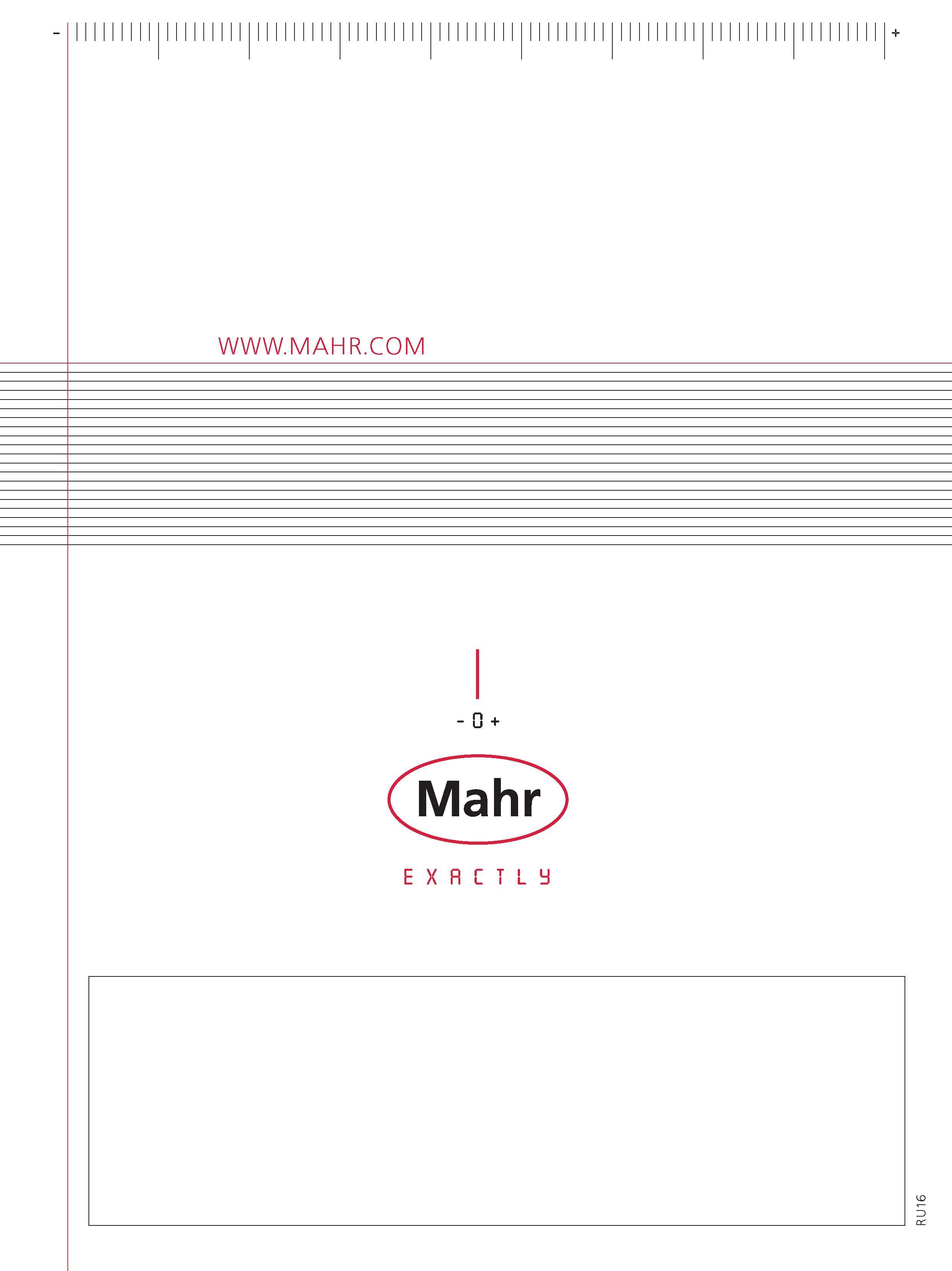 508 Mahr Каталог MAHR 2016 Измерительный инструмент и контрольно-измерительное обрудование для машиностроительных предприятий Микрометры Индикаторы Штангенциркули Микроскопы Стр. 