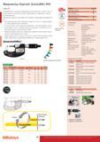 38 Микрометр цифровой Mitutoyo Digimatic QuantuMike IP65 Серия 293 оснащается микрометрическим винтом с шагом 2 мм обеспечивает более быстрое перемещение Каталог MITUTOYO 2013 Измерительный инструмент и оборудование Стр. 36