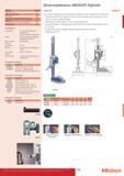 241 Электронный штангенрейсмас Mitutoyo ABSOLUTE Digimatic Функции Серия 570 Характеристики и параметры Электростатический линейный кодировщик Разрешение 0,01 Каталог MITUTOYO 2013 Измерительный инструмент и оборудование Стр. 239