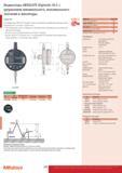 260 Индикаторы Mitutoyo ABSOLUTE Digimatic ID-C с удержанием минимального, максимального значений и амплитуды Серия 543 При измерениях может отображаться макси Каталог MITUTOYO 2013 Измерительный инструмент и оборудование Стр. 258