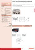 393 Счетчик Mitutoyo EV для датчиков линейных измерений Функции Серия 542 Переключение направления отсчёта Измерение МАКС /МИН /Разница - переключение мм/дюйм Каталог MITUTOYO 2013 Измерительный инструмент и оборудование Стр. 391