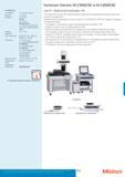 553 Спецификация Mitutoyo Formtracer Extreme SV-C3000CNC и SV-C4000CNC Ход траверсы Z2 = 300 мм 500 мм Диапазон X = 200 мм измерения Y = 200 мм Контур Z1 = 50 Каталог MITUTOYO 2013 Измерительный инструмент и оборудование Стр. 551