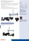 618 Стандартная большая КИМ Mitutoyo CRYSTA-APEX C мостового типа Серия 191 с ЧПУ Высокопрецизионная КИМ с ЧПУ мостового типа спроектированна чтобы предоставит Каталог MITUTOYO 2013 Измерительный инструмент и оборудование Стр. 616