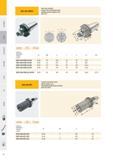 41 ОПРАВКИ ДЛЯ НАСАДНЫХ ФРЕЗ DIN 69871 Order no Objednací č Артикул T SK dh6 A D PC PC2 69871 60A-FMH1 40 100 SK 60 40 100 25 90 66,7 69871 60A-FMH1 40 250 SK Каталог PRAMET 2016 Инструментальная оснастка для металлорежущих станков и металлообрабатывающих промышленных комплексов с числовым программным управлением Стр. 40