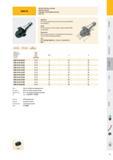 86 2080-W WELDON END MILL HOLDERS UPÍNAČE WELDON ОПРАВКИ С КРЕПЛЕНИЕМ WELDON DIN 2080 z71 < 0,00В Order no Objednací č Артикул T G6,3 15 000 min-1 Taper Kužel Каталог PRAMET 2016 Инструментальная оснастка для металлорежущих станков и металлообрабатывающих промышленных комплексов с числовым программным управлением Стр. 85