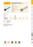 174 ADAPTORS WITH CYLINDRICAL SHANK - COLLET CHUCKS - ER ADAPTÉRY S VÁLCOVOU STOPKOU - KLEŠTINOVÉ UPÍNAČE - ER ПЕРЕХОДНИК ЦАНГОВЫЙ ПАТРОН -ER - ЦИЛИНДРИЧЕСКИЙ Каталог PRAMET 2016 Инструментальная оснастка для металлорежущих станков и металлообрабатывающих промышленных комплексов с числовым программным управлением Стр. 173