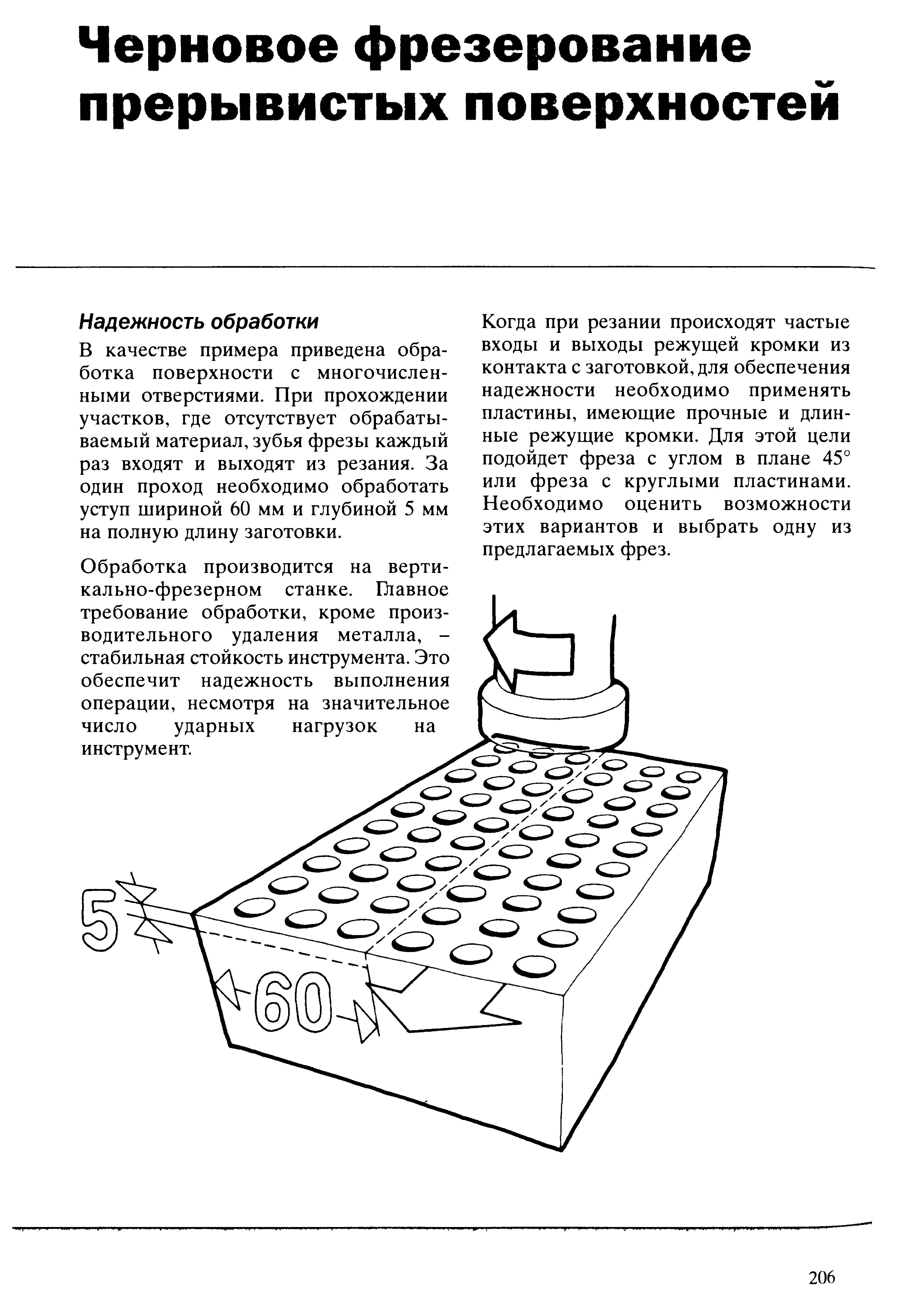 206 Главное требование обработки кроме производительного удаления металла -стабильная стойкость инструмента Это обеспечит надежность выполнения операции несм Учебник SANDVIK COROMANT 2003 Высокопроизводительная обработка металлов резанием на металлообрабатывающем оборудовании Стр. 206