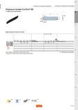 739 Двусторонние отрезные лезвия Sandvik CoroCut QD С пружинным креплением OHN LF CDX HF U-OHX- -WF SSC CZCms CDX OHX OHN CNSC Код заказа Размеры мм Каталог SANDVIK COROMANT 2015 Инструмент и оснастка для точения на станках Стр. B101