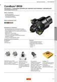 275 Сборный расточной инструмент Sandvik Coromant CoroBore BR30 с тремя режущими кромками для чернового растачивания с максимальной производительност Каталог SANDVIK COROMANT 2017 Фрезы Сверла Расточные инструменты со сменными режущими пластинами Оснастка и принадлежности для станков Стр. K13