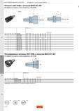 426 Патроны Sandvik Coromant ISO 9766 с конусом MAS-BT 403 Интерфейс со стороны станка совместим с JIS B 6339 Код заказа A227-30 16 080 M12 16 0 49 8 Каталог SANDVIK COROMANT 2017 Фрезы Сверла Расточные инструменты со сменными режущими пластинами Оснастка и принадлежности для станков Стр. L76