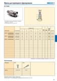 288 Фрезы для плунжерного фрезерования SECO R217 79-06AN Для подбора пластин и рекомендаций по режимам резания см стр 288-289 Номенклатуру пластин 1 Информацию Каталог SECO 2015 Режущий инструмент для фрезерования на металлообрабатывающем оборудовании Стр. 287