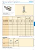 292 Фрезы для плунжерного фрезерования SECO R217 79-10 Для подбора пластин и рекомендаций по режимам резания см стр 292-293 Номенклатуру пластин Обозначение Ти Каталог SECO 2015 Режущий инструмент для фрезерования на металлообрабатывающем оборудовании Стр. 291
