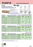 112 End and shell milling tools MT145F Chamfering endmills 45° Концевые фасочные фрезы 45 First choice chamfering Can also be used for face milling and mill Каталог СКИФ-М 2011 Металлорежущий инструмент для фрезерования и сверления Инструментальная оснастка для металлообрабатывающих станков Стр. 112 RUS ENG